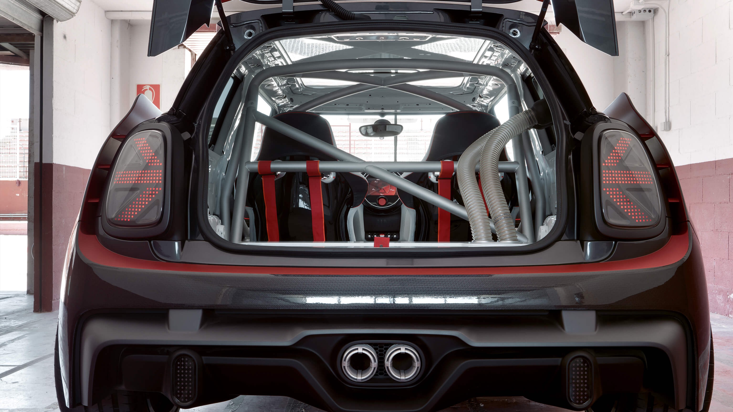 MINI John Cooper Works GP Concept – rear view/tail light MINI John Cooper Works GP Concept – rear view/tail light